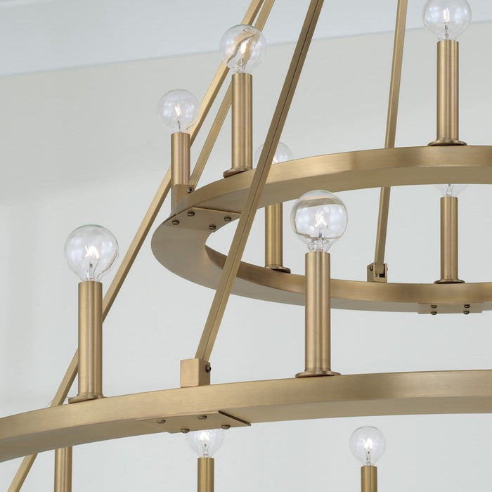 Capital Lighting Pearson Chandelier, Brass