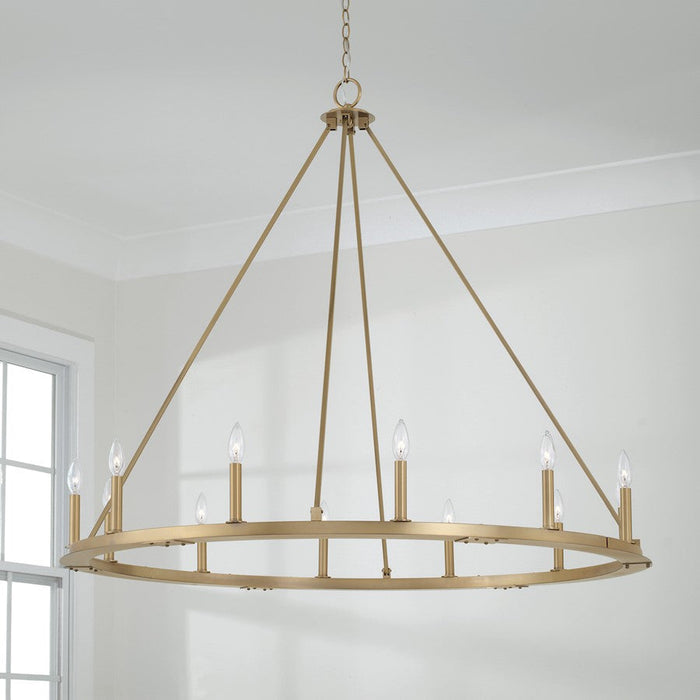 Capital Lighting Pearson Chandelier, Brass