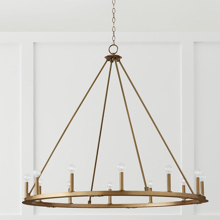 Capital Lighting Pearson Chandelier, Brass