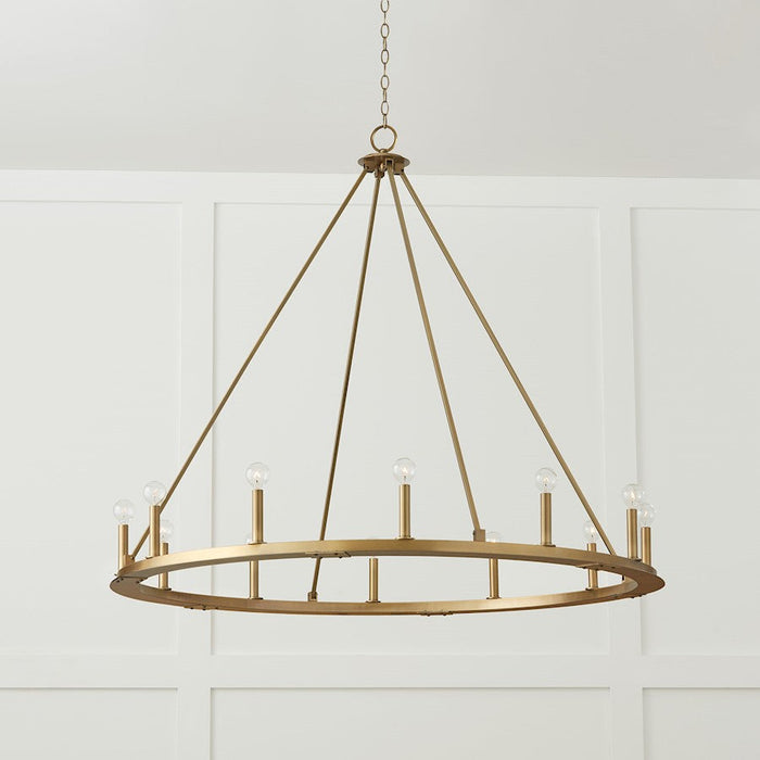 Capital Lighting Pearson Chandelier, Brass