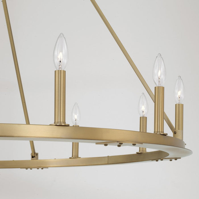 Capital Lighting Pearson Chandelier, Brass