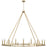 Capital Lighting Pearson 20 Light Chandelier, Brass - 4913AD