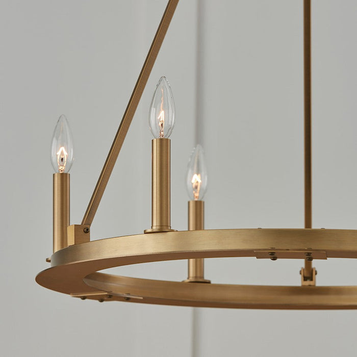 Capital Lighting Pearson Chandelier, Brass