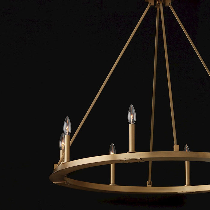 Capital Lighting Pearson Chandelier, Brass