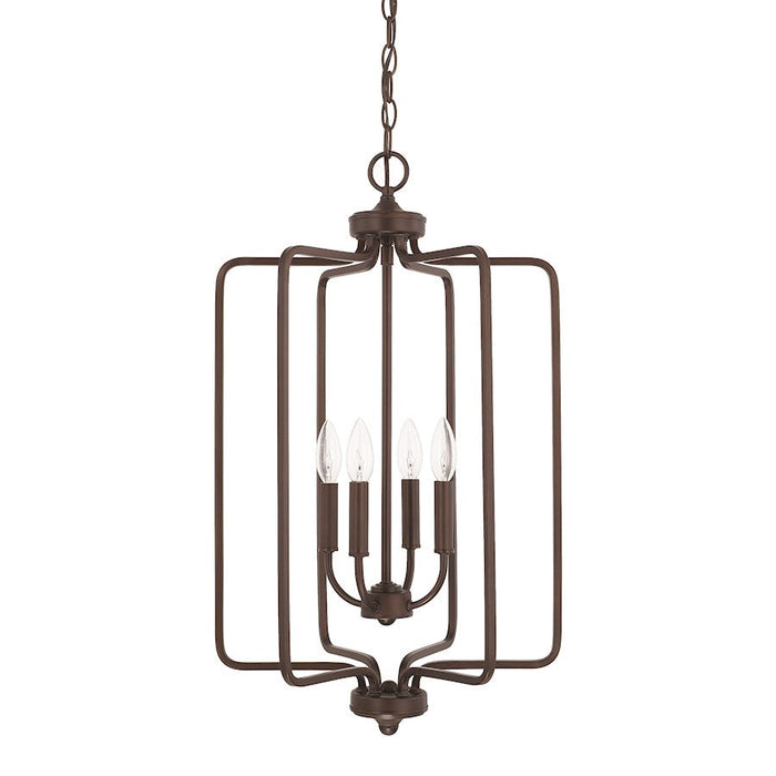 HomePlace by Capital Lighting Braylon 4 Light Foyer, Bronze - 514141BZ