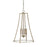 Capital Lighting Dawson 4 Light Large Foyer, Aged Brass - 519342AD