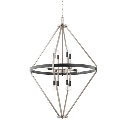 Capital Lighting Tux 12 Light Foyer, Black Tie - 525201BT