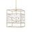 Capital Lighting Serena 4 Light Foyer, Winter White - 527841WW