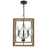 Capital Lighting Tybee 4 Light Foyer, Nordic Grey - 529141NG