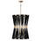 Capital Lighting Bianca 4 Light Foyer, Patinaed Brass