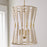 Capital Lighting Bianca 4 Light Foyer, Patinaed Brass