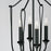 Capital Lighting Bentley 4 Light Foyer in Black Iron