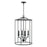 Capital Lighting Peyton 4 Light Foyer in Matte Black