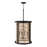 Capital Lighting Rico 4 Light Foyer, Flat Black