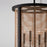 Capital Lighting Rico 4 Light Foyer, Flat Black