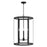 Capital Lighting Brennen 4 Light Foyer, Black Iron - 544941BI