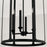 Capital Lighting Brennen 4 Light Foyer, Black Iron