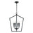 Capital Lighting Holden 4 Light Foyer, Matte Black - 545941MB