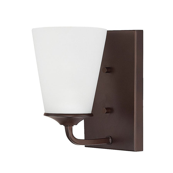 HomePlace by Capital Lighting Braylon 1 Light Sconce, Bronze - 614111BZ-331