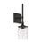 HomePlace by Capital Lighting Colton 1 Light Sconce, Matte Black - 628811MB-451