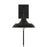 Capital Lighting Jones 1 Light Sconce in Matte Black