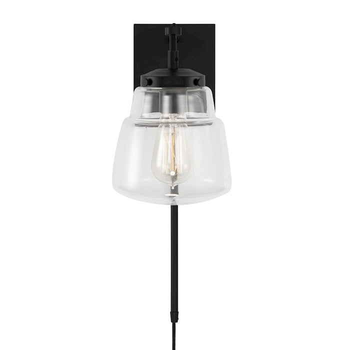 Capital Lighting Dillon 1 Light Sconce, Clear