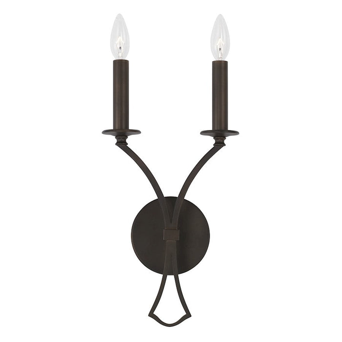 Capital Lighting Jaymes 2 Light Sconce in Old Bronze