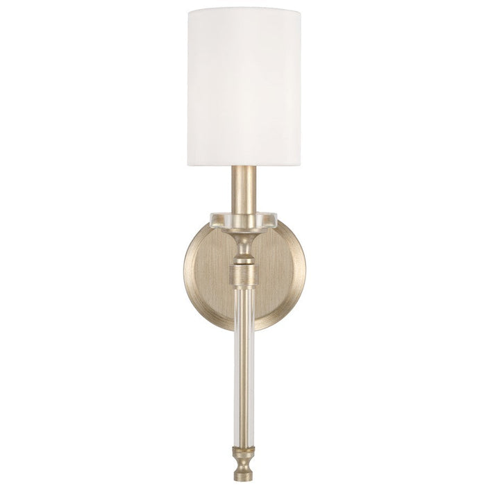 Capital Lighting Breigh 1 Light Sconce, Brushed Champagne