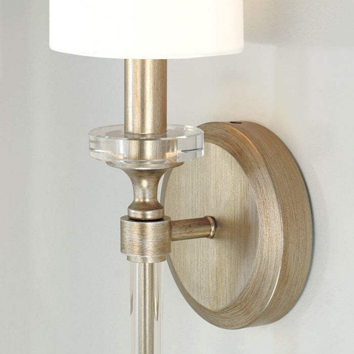 Capital Lighting Breigh 1 Light Sconce, Brushed Champagne