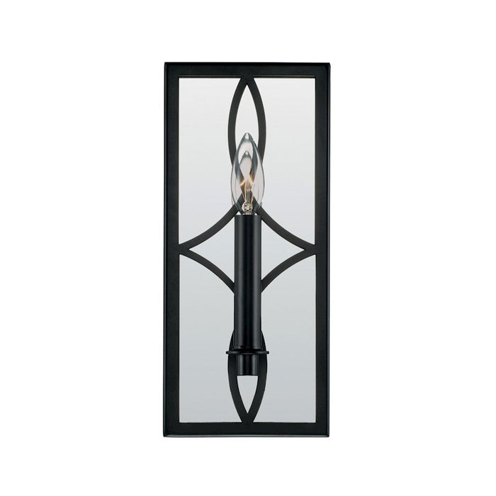 Capital Lighting Avery 1 Light Sconce, Matte Black