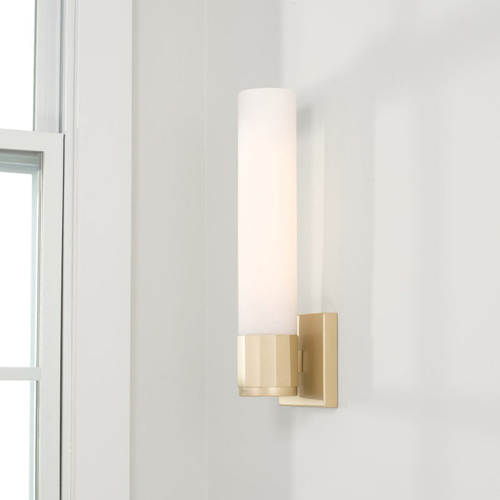 Capital Lighting Sutton Sconce, Soft Gold/Soft White