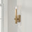 Capital Lighting Blake 1 Light Wall Sconce, Brass