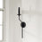 Capital Lighting Wilder 1 Light Sconce, Black