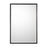 Capital Lighting Metal Framed Mirror, Matte Black - 736104MM