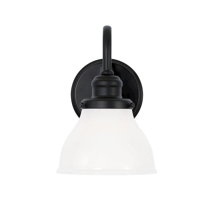 Capital Lighting Baxter 1 Light Sconce in Matte Black