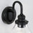 Capital Lighting Baxter 1 Light Sconce in Matte Black