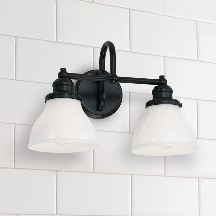 Capital Lighting Baxter Vanity in Matte Black