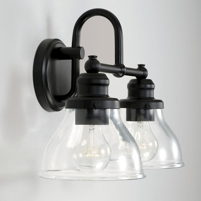 Capital Lighting Baxter Vanity in Matte Black