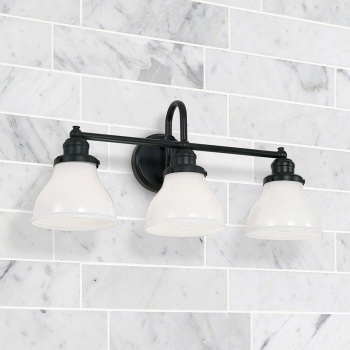 Capital Lighting Baxter Vanity in Matte Black