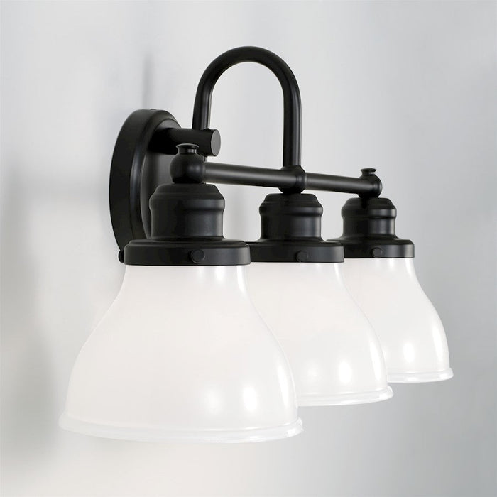 Capital Lighting Baxter Vanity in Matte Black