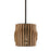 Capital Lighting Archer 6 Light Island, Wood/Black