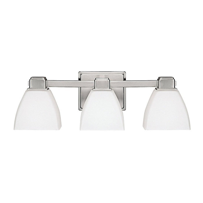 Capital Lighting Duncan 3 Light Bath Vanity, Nickel/Soft White - 8513BN-216