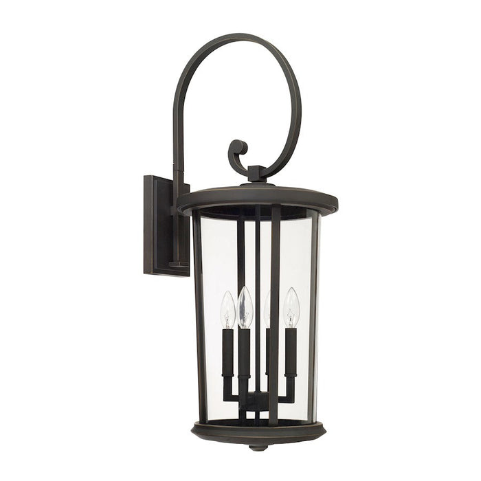 Capital Lighting Howell 4 Light Outdoor Wall Mount, Oiled Bronze - 926741OZ