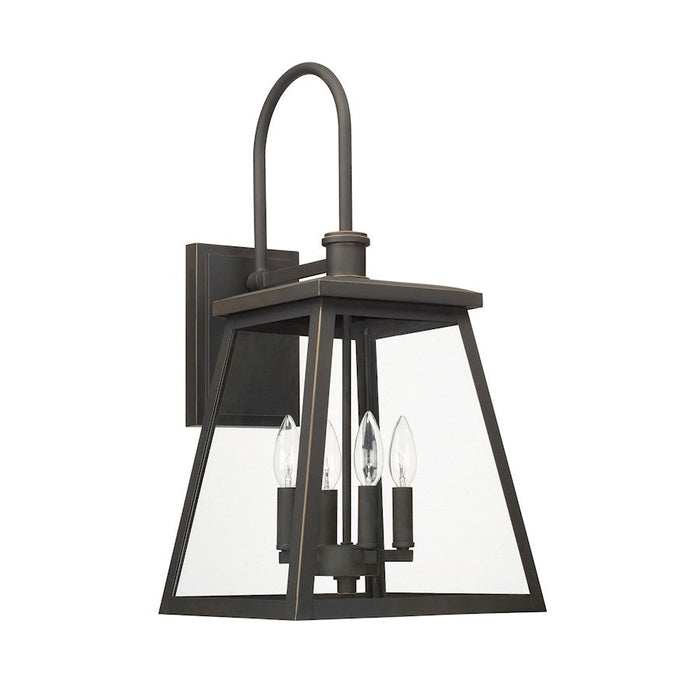 Capital Lighting Belmore 4 Light Outdoor Wall Mount, Oiled Bronze - 926841OZ