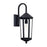 Capital Lighting Ellsworth 1 Light Outdoor Wall Mount, Black - 926911BK