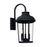 Capital Lighting Dunbar 3 Light Small Outdoor Wall Mount, Black - 927031BK