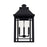 Capital Lighting Braden 3 Light Outdoor Wall Mount, Black - 927131BK