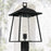 Capital Lighting Durham 1 Light Post Lantern, Clear