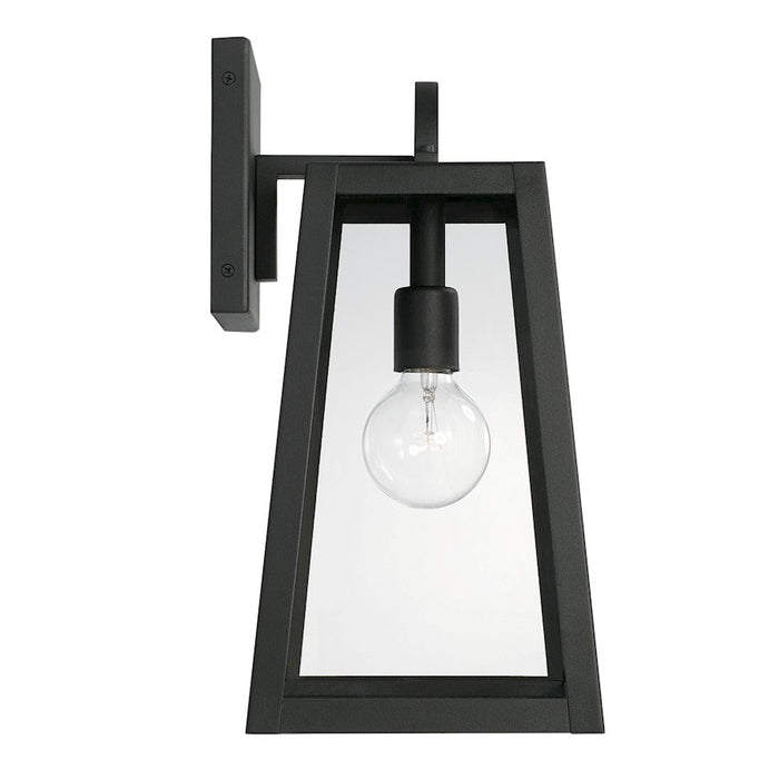 Capital Lighting Leighton Outdoor Wall Lantern, Black