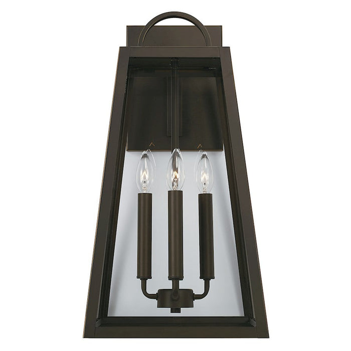 Capital Lighting Leighton Outdoor Wall Lantern, Black